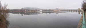 Prague, Vltava Panorama